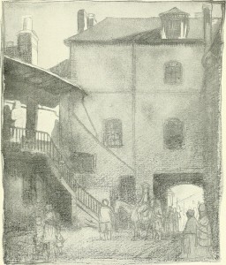 A Courtyard From The Slade; a collection of drawings and some pictures done by past and present students of the London Slade School of Art, 1907