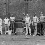 Boiler cleaners at the South Metropolitan Gas Works, South Lambeth