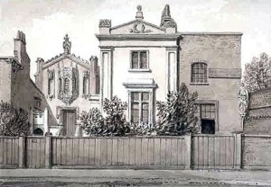 Mr Armitage's House, Hercules Road, 1828