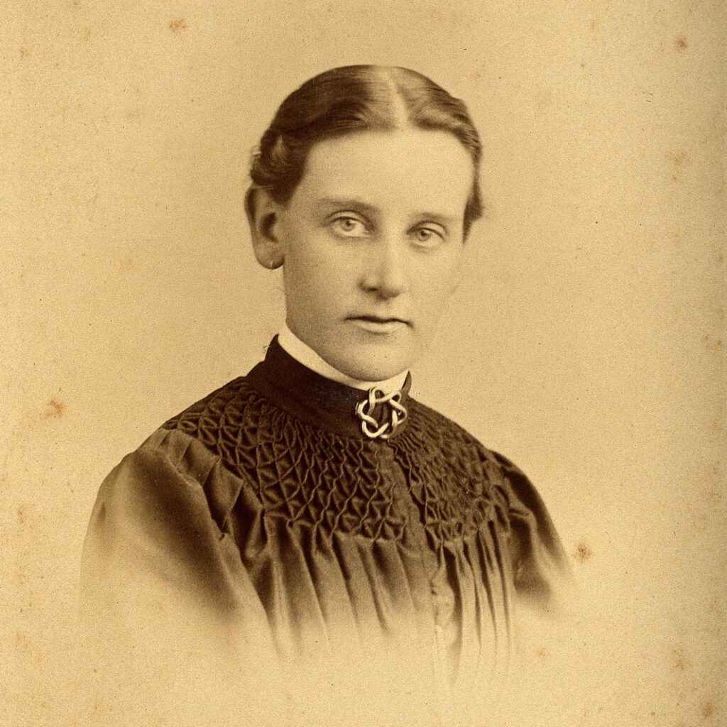young victorian woman looking sombre