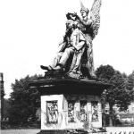 The Henry Fawcett Memorial situated in Vauxhall Park, by George Tinworth, 1893