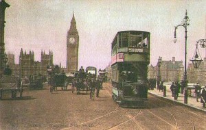 Car 320 on Westminster Bridge 1906
