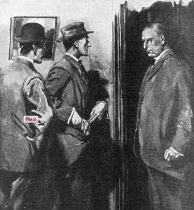 illustration for conan doyle's disappearance of lady frances carfax
