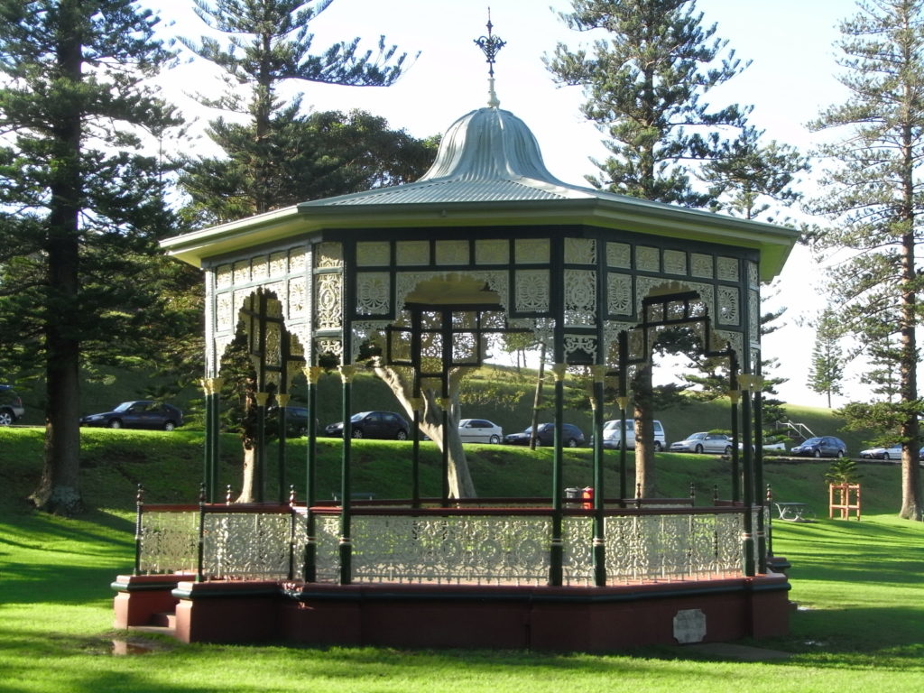 photo of the rotunda in King Edward Park, Newcastle, New South Wales